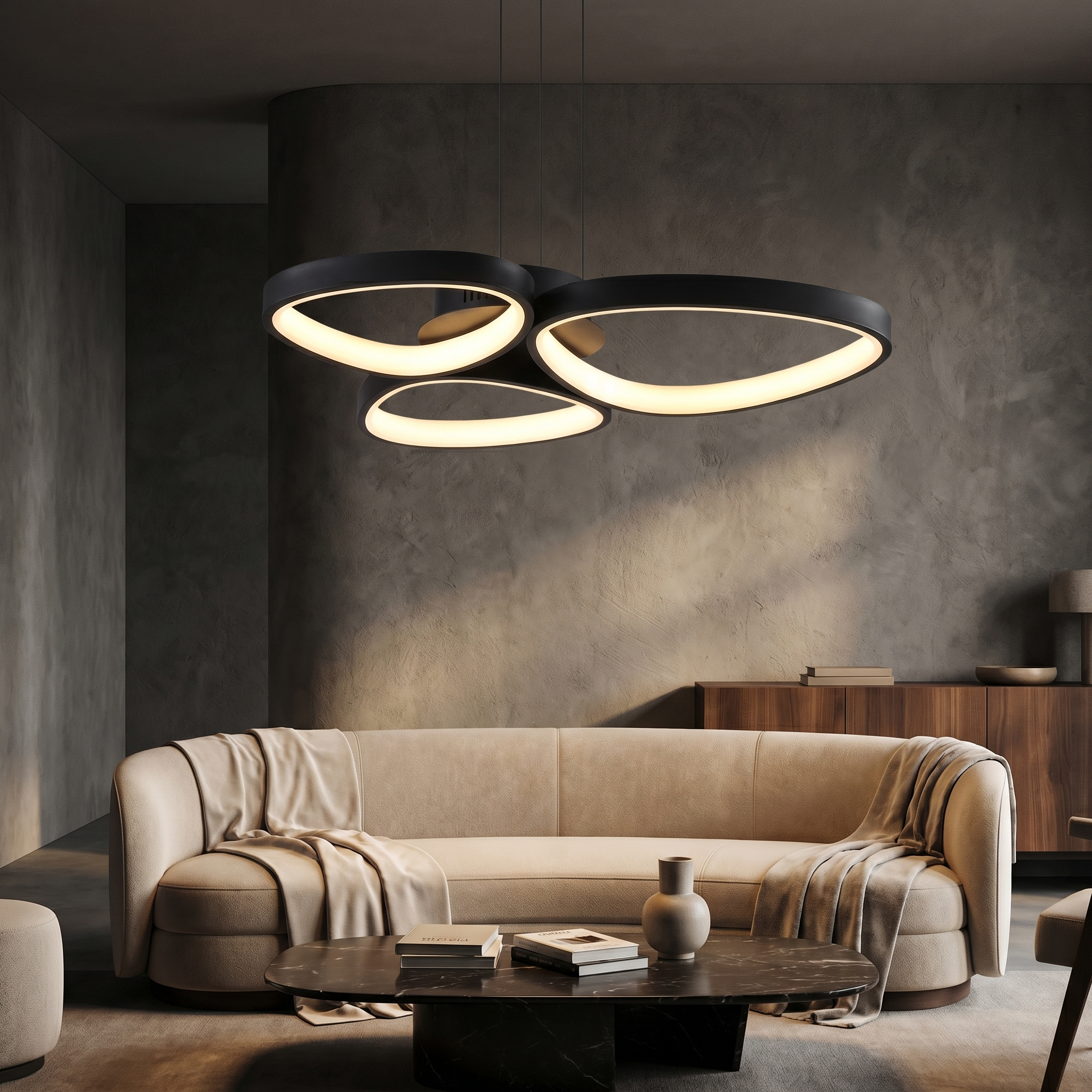 Peblo Trio Ceiling Light