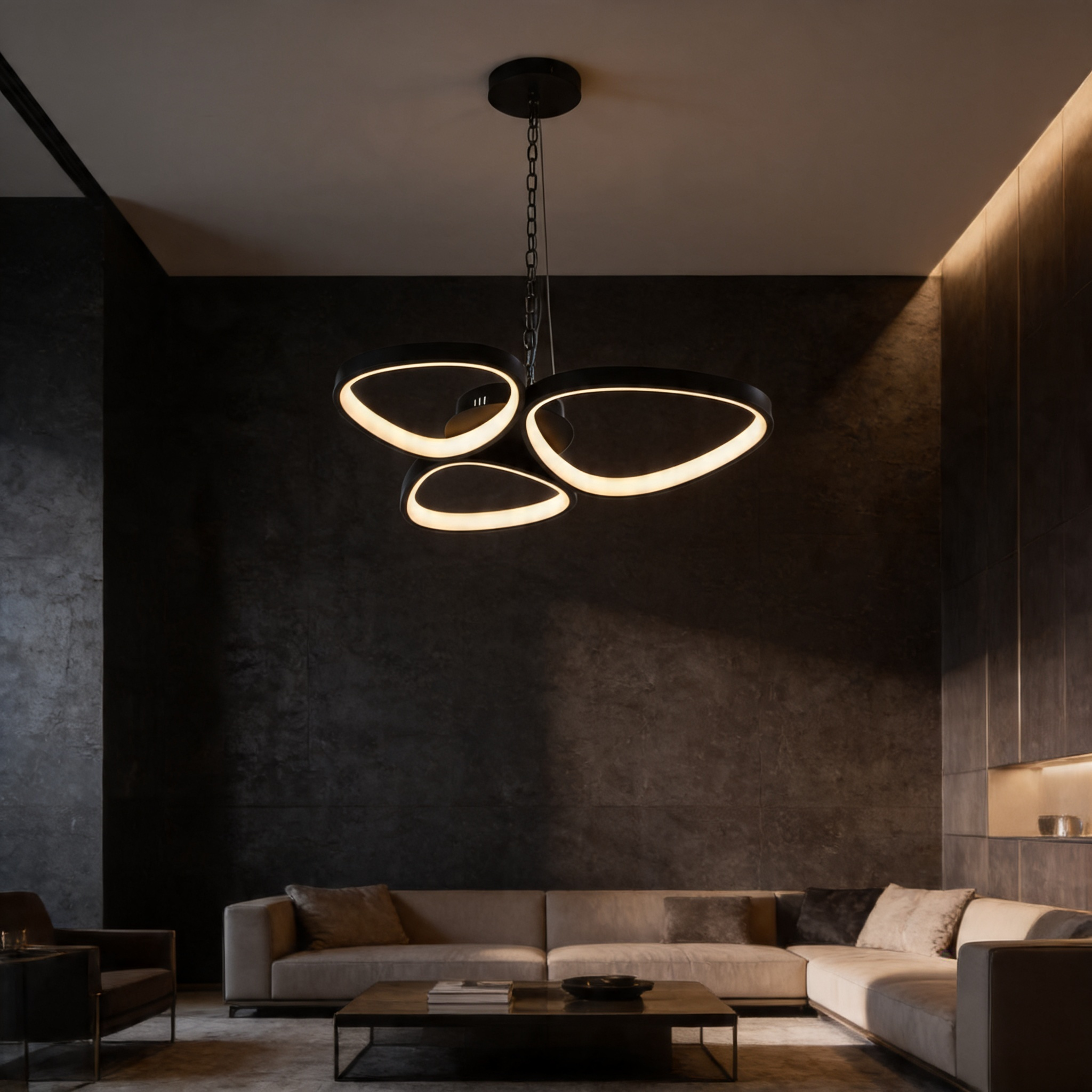 Peblo Trio Ceiling Light