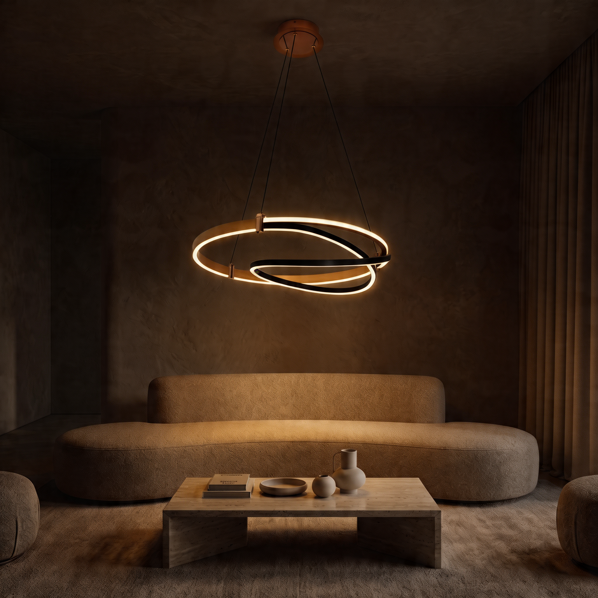 Aurelia Orbit Chandelier