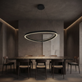 Noir Halo Mesh Chandelier