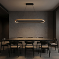 Aurelia Noir Loop Pendant