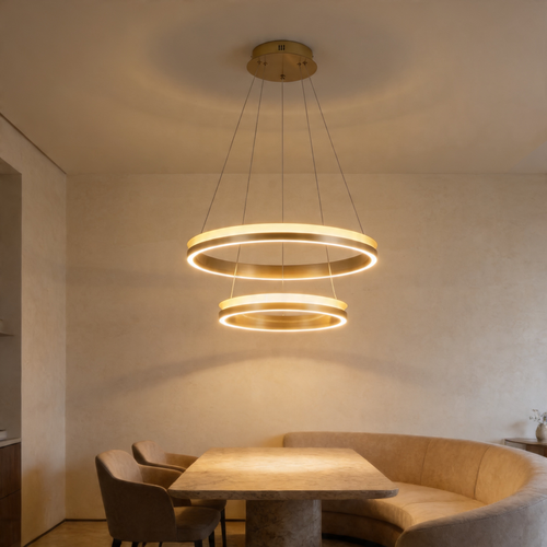Aurelia Dual Ring Chandelier