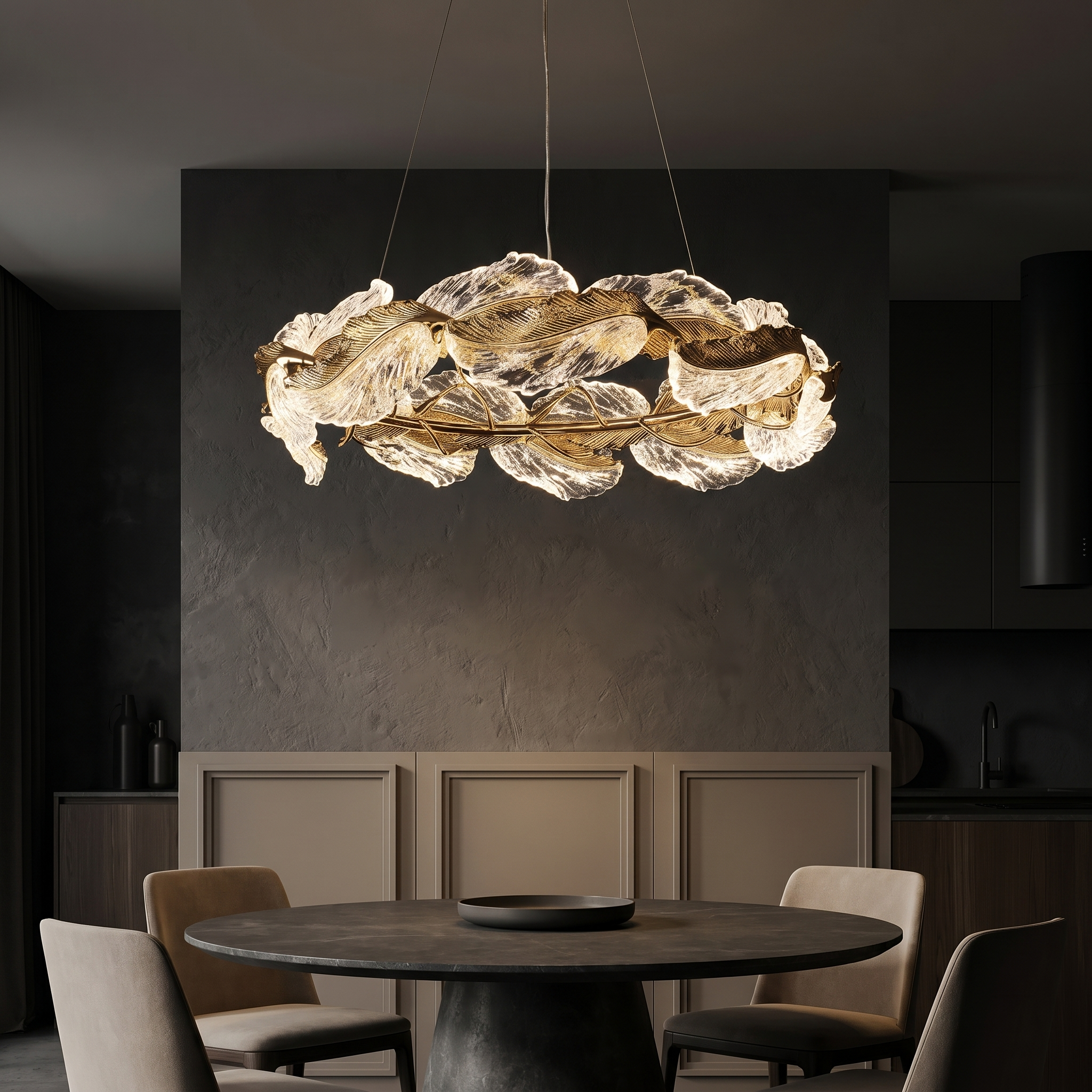 Aurelia Grand Petal Luxe Chandelier
