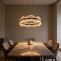 Terra Ring Sculptural Chandelier