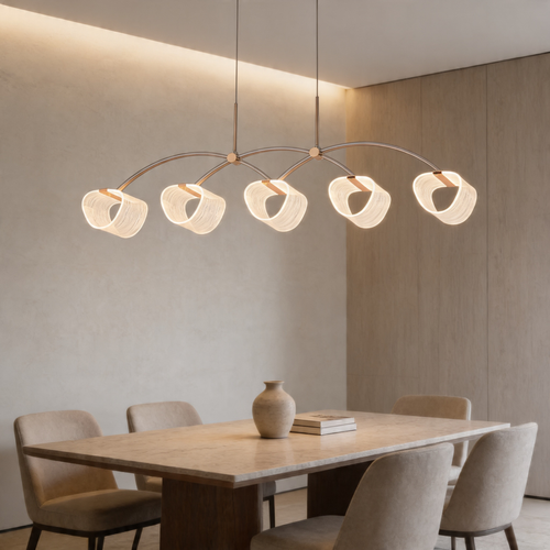 Arco Bloom Pendant Light
