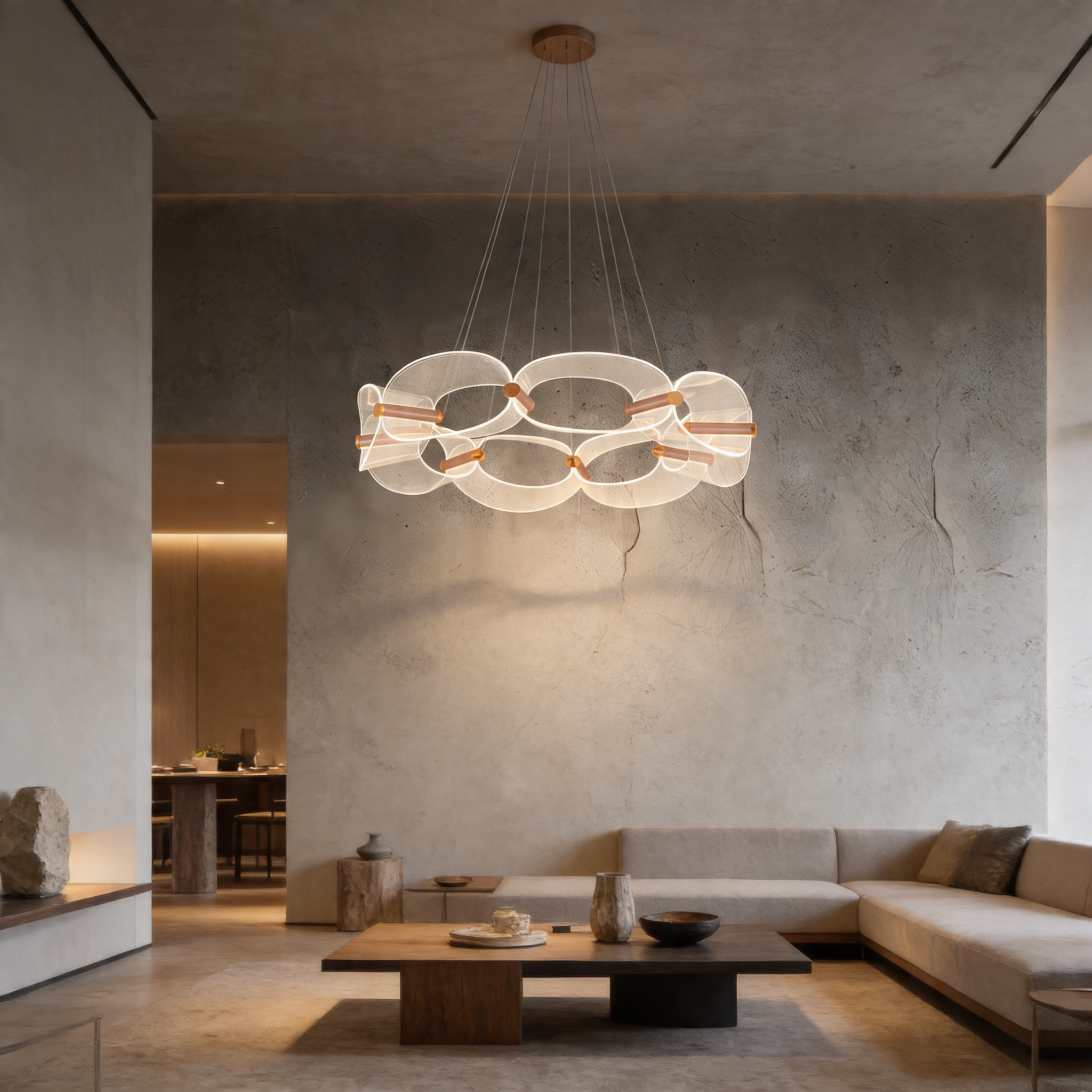 Orvyn Halo Chandelier