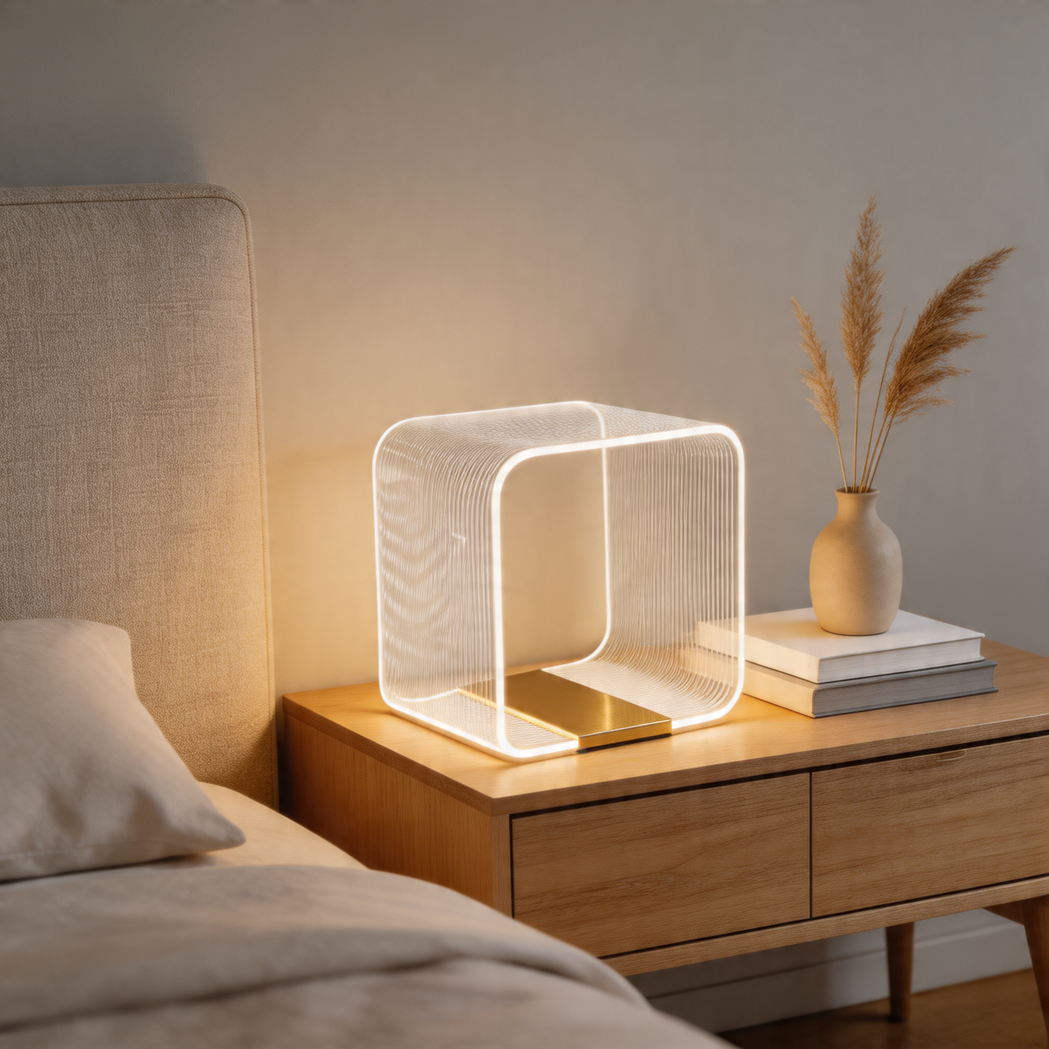 Cubo Line Table Lamp
