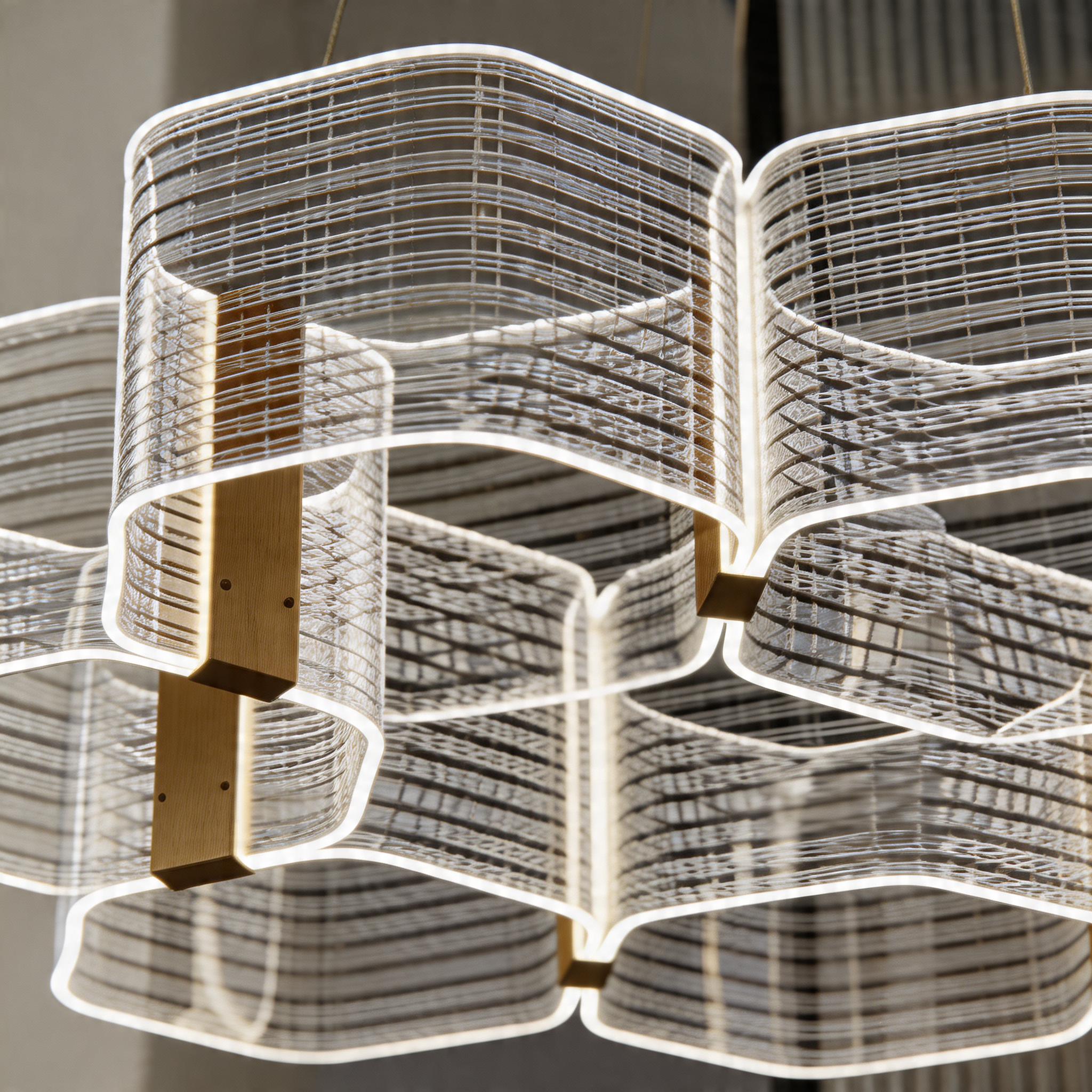 Hexora Halo Chandelier