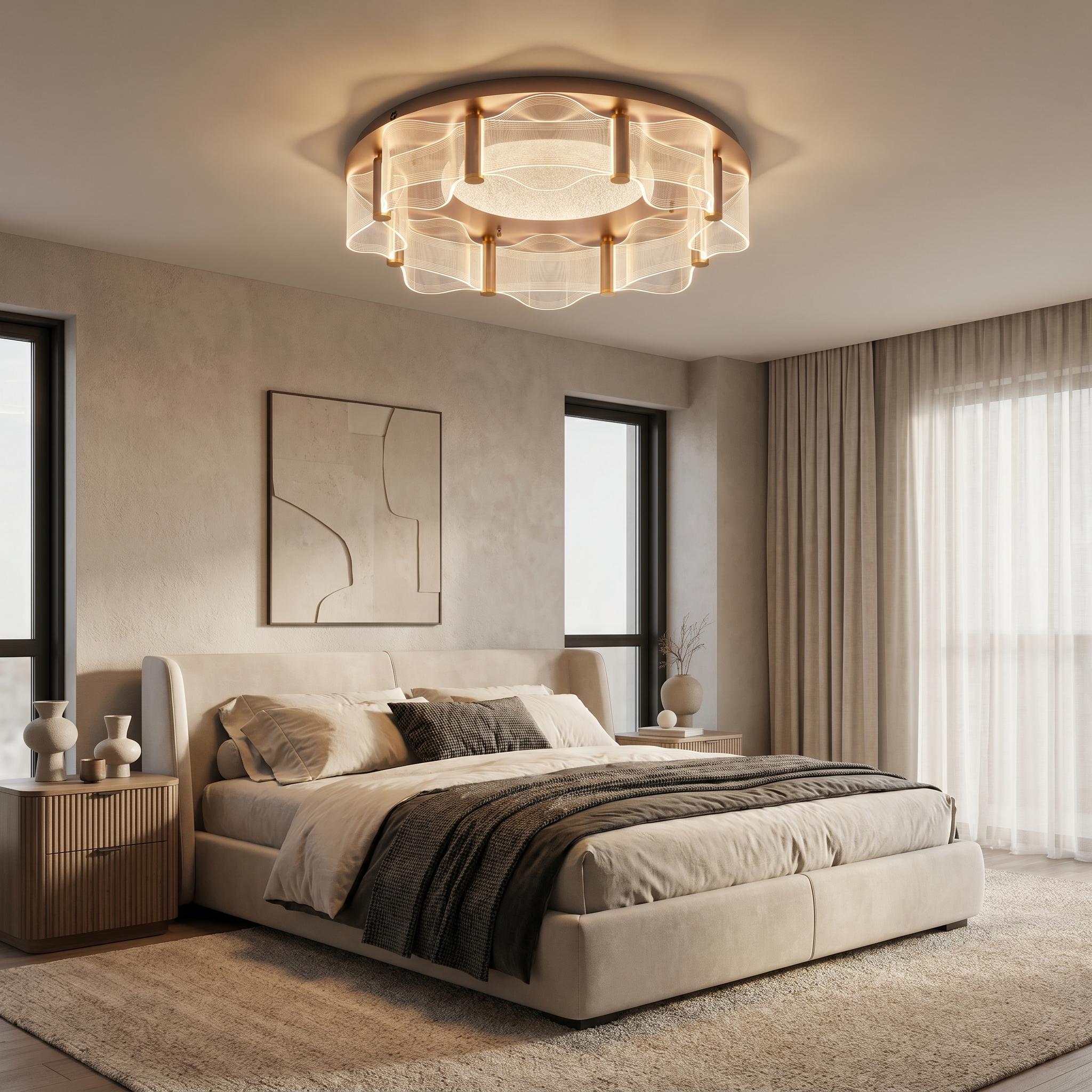 Aurelia Halo Ceiling Light