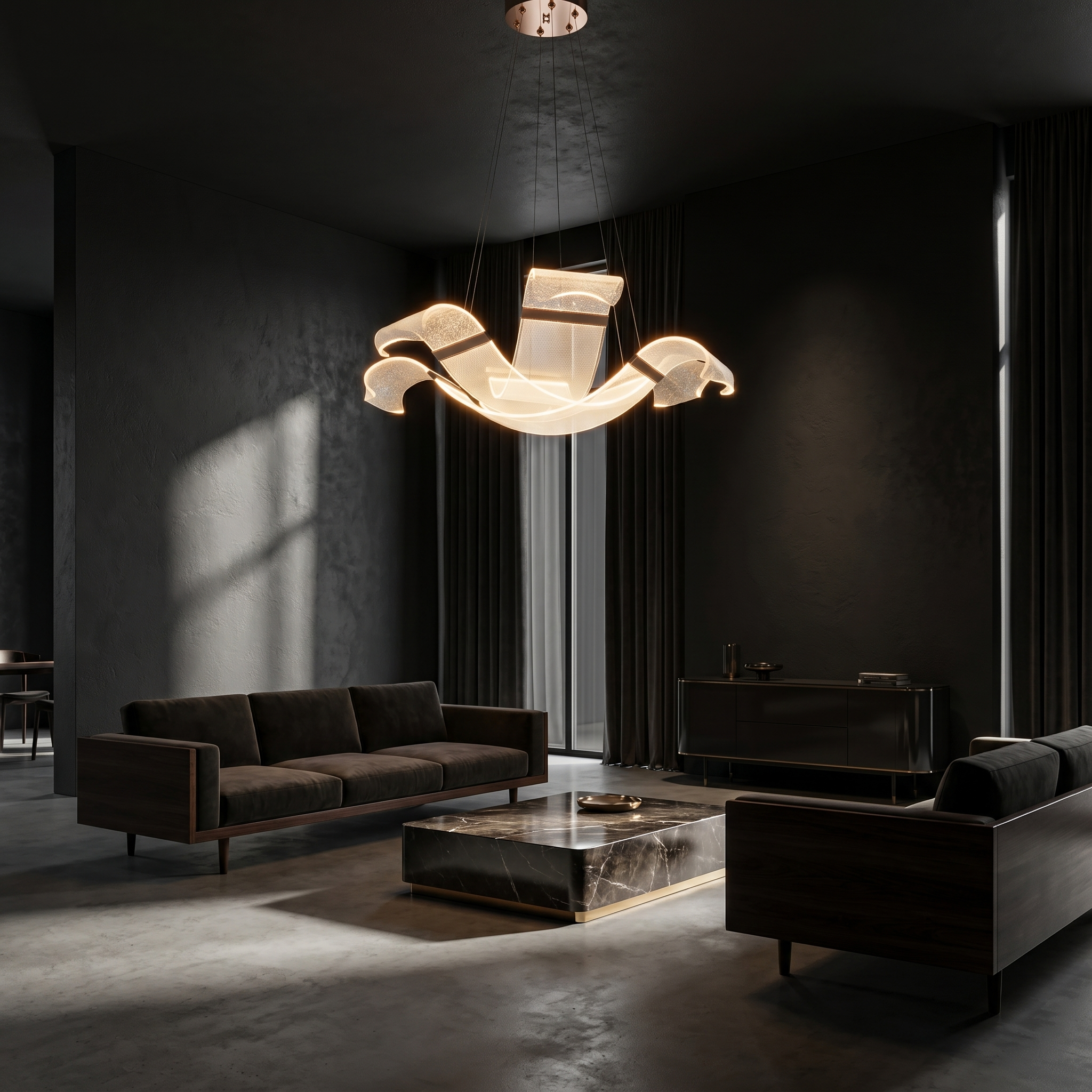 Velora Wave Chandelier