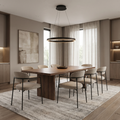 Noir Halo Ring Chandelier