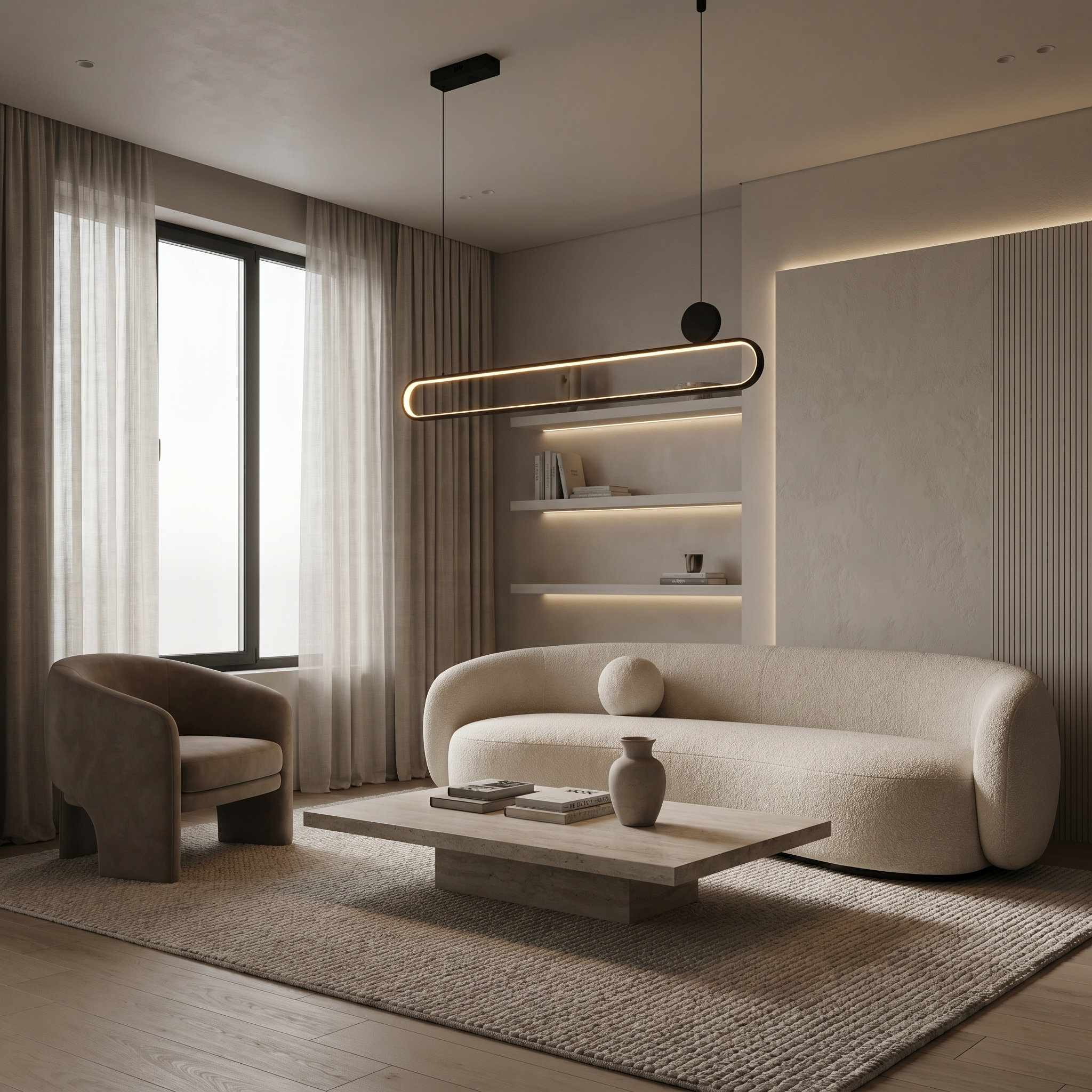 Linea Orbit Linear Pendant