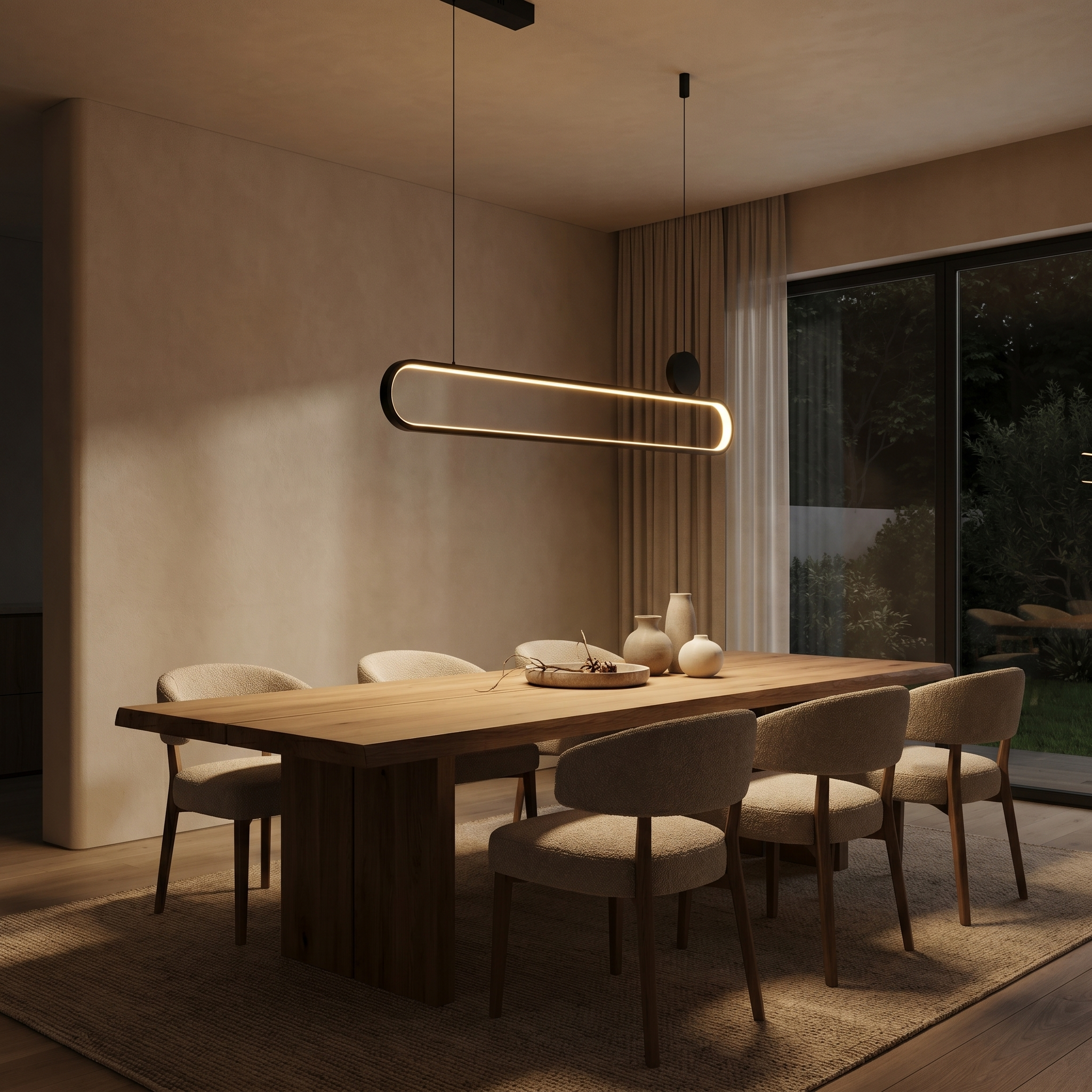Linea Orbit Linear Pendant