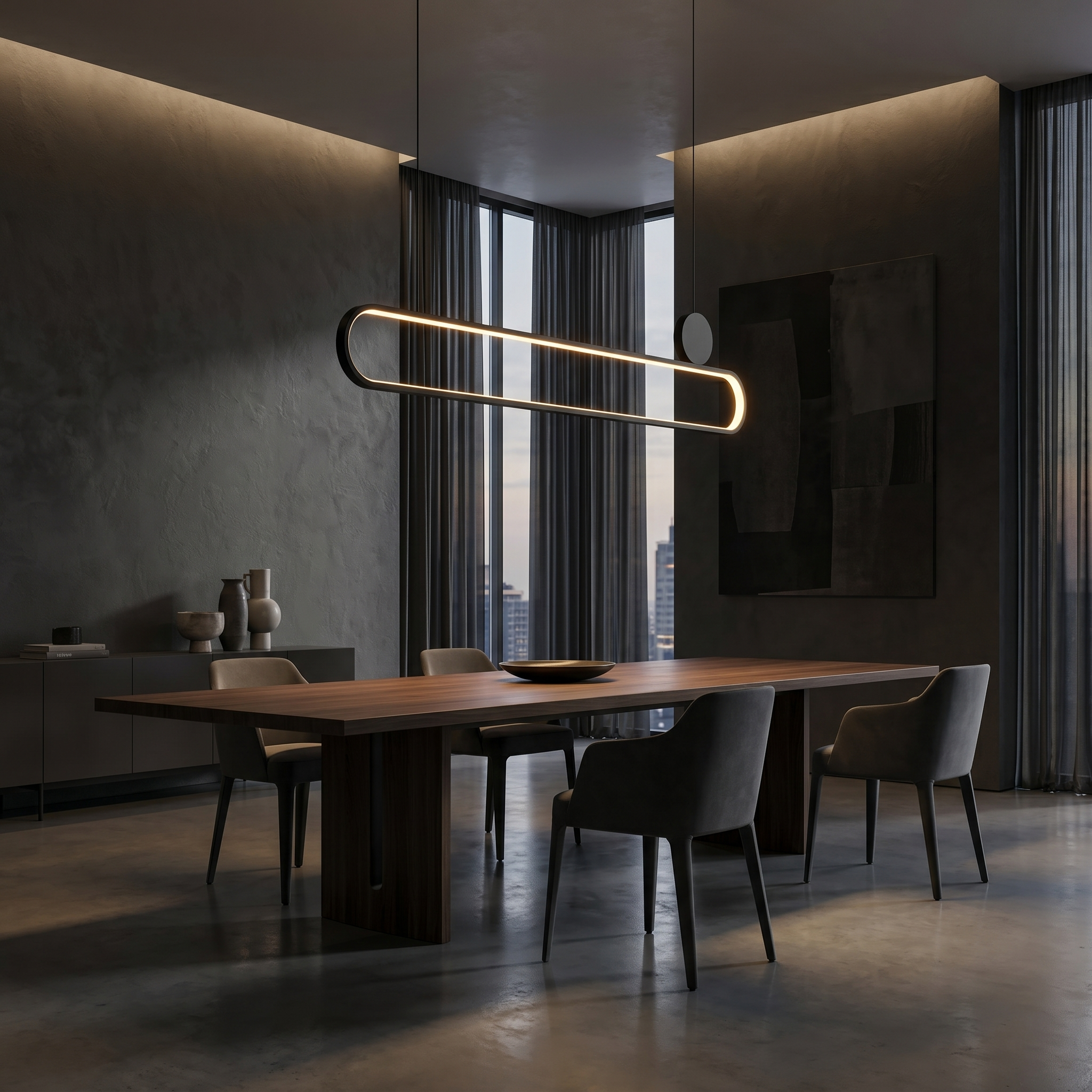 Linea Orbit Linear Pendant