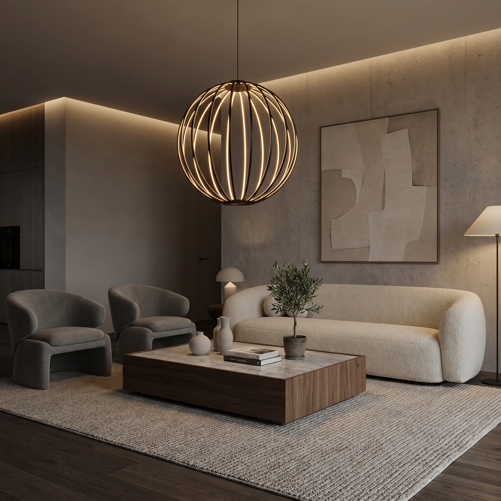 Orbita Cage Pendant