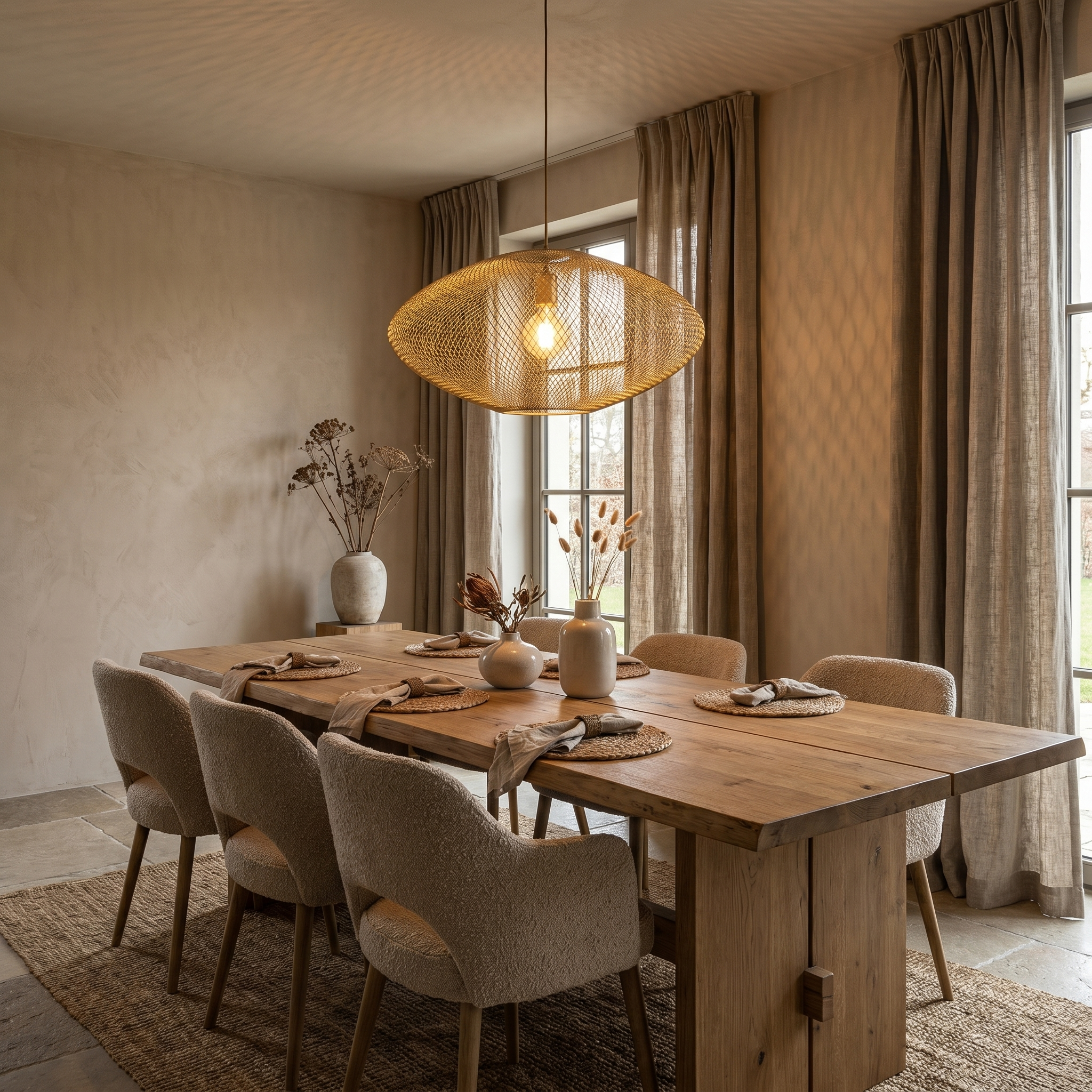 Aurelia Mesh Pendant