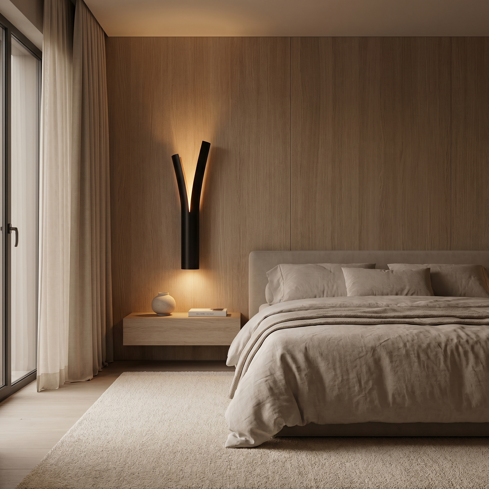 Noir Branch Wall Light
